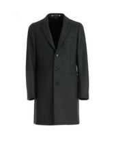 Load image into Gallery viewer, Dark Green Wool Coat
