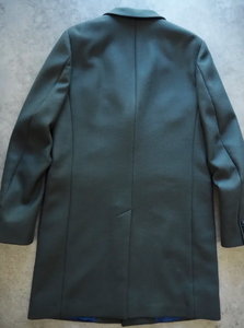 Dark Green Wool Coat