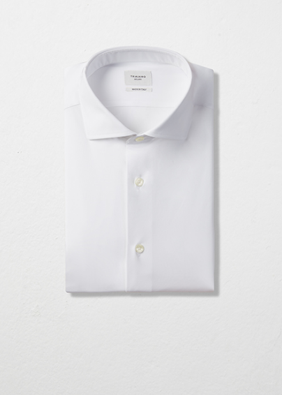 White French Collar Shirt