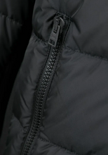 Load image into Gallery viewer, Black Down Hooded Jacket
