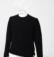 Load image into Gallery viewer, Black Oland Crew Neck Sweater
