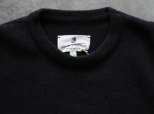 Load image into Gallery viewer, Black Oland Crew Neck Sweater
