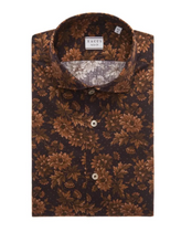 Load image into Gallery viewer, Shirt Collar cutaway Brown Poplin
