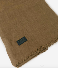 Load image into Gallery viewer, Olive Pashmina Wool Scarf
