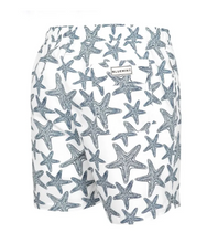 Load image into Gallery viewer, White Swimshort Marine Star
