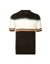 Load image into Gallery viewer, Striped Short Sleeve Polo Shirt
