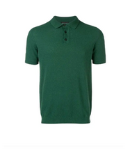 Load image into Gallery viewer, Green Short Sleeve Polo Shirt
