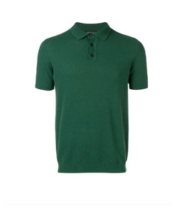 Green Short Sleeve Polo Shirt