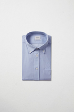 Load image into Gallery viewer, Blue Micro Check Button Down Shirt

