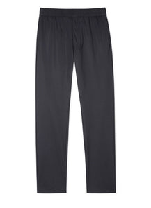 Grey Trousers With Elasticated Waistband