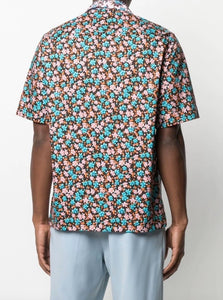 'Rizo Floral' Print Short-Sleeve Shirt