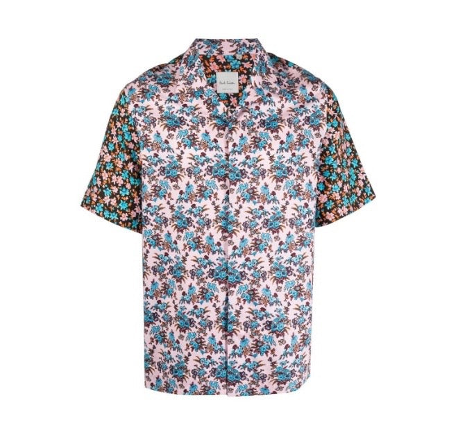 'Rizo Floral' Print Short-Sleeve Shirt