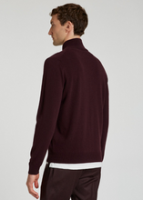 Load image into Gallery viewer, Burgundy Cashmere Cardigan
