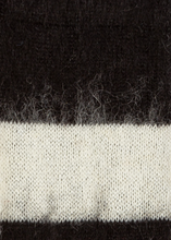Load image into Gallery viewer, Black And White Mohair-Blend Socks
