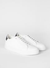 Load image into Gallery viewer, White Leather &#39;Basso&#39; Trainers
