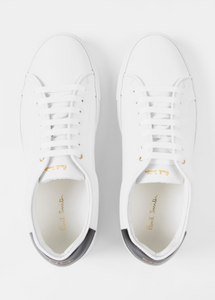 White Leather 'Basso' Trainers