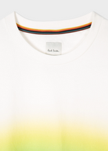 Load image into Gallery viewer, White Oversized &#39;Horizon&#39; Print T-Shirt
