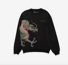 Load image into Gallery viewer, Black Dragon &amp; Tigers Crew Sweat
