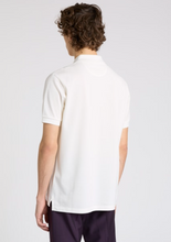 Load image into Gallery viewer, White Paint Splatter Polo Shirt

