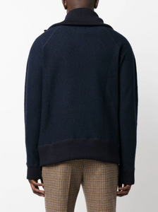 Half-Zip Sweater Blue